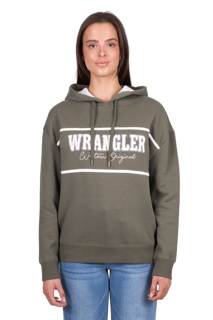 Wrangler Women’s Hailey Oversized Pullover Hoodie