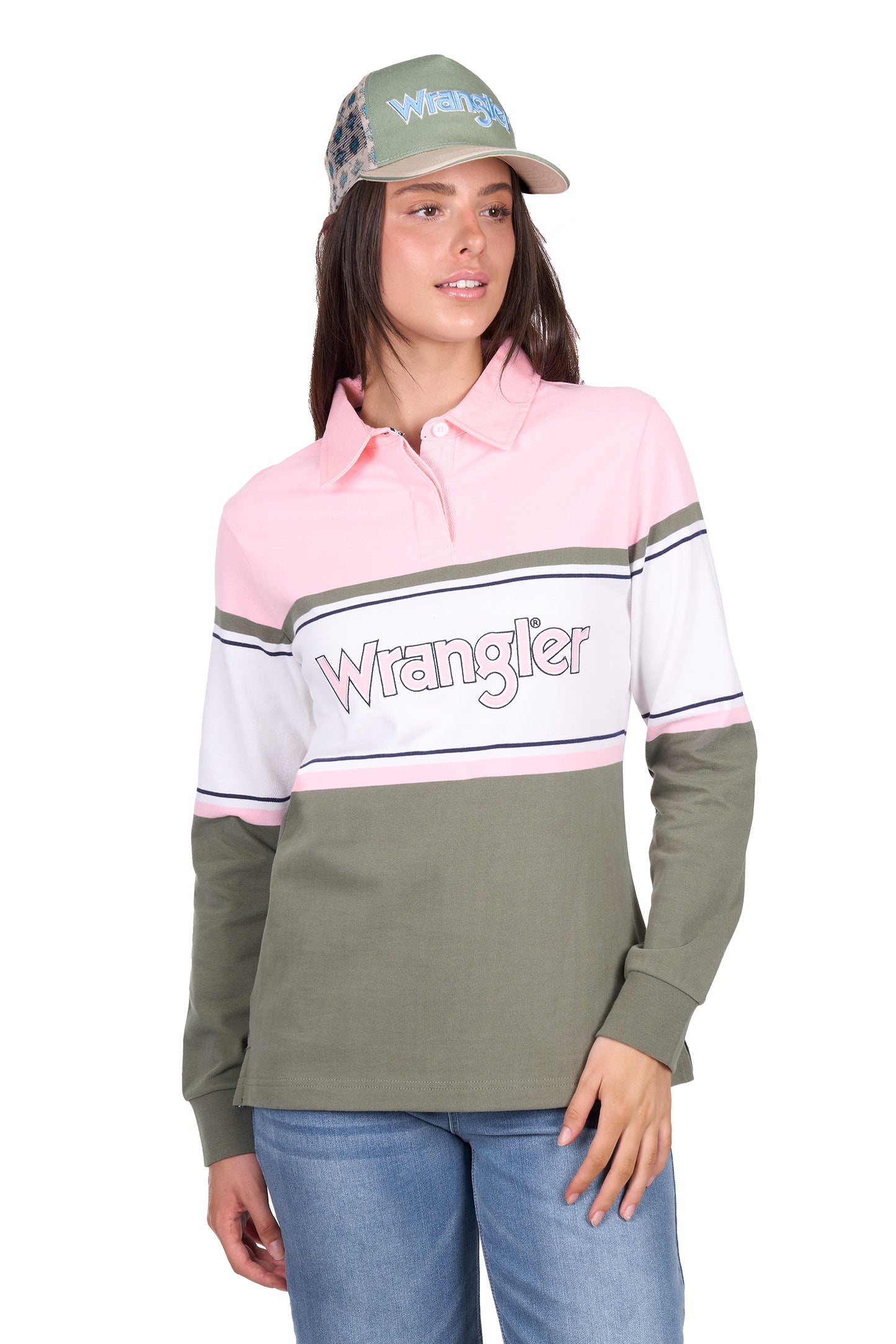 Wrangler Women’s Luella Stripe Rugby