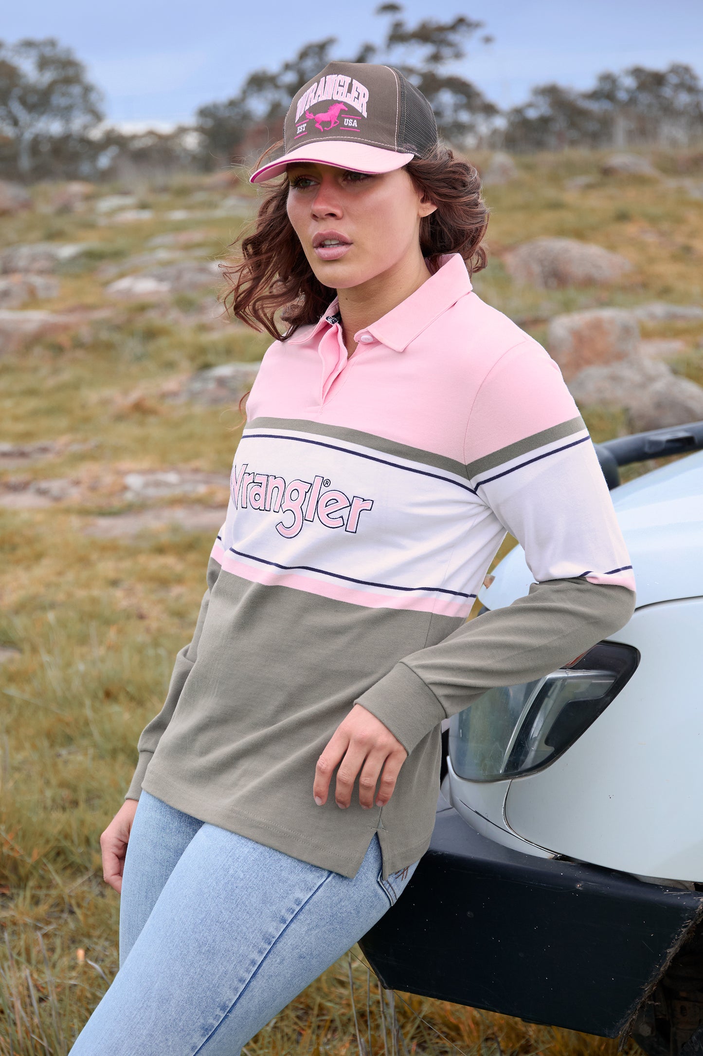 Wrangler Women’s Luella Stripe Rugby