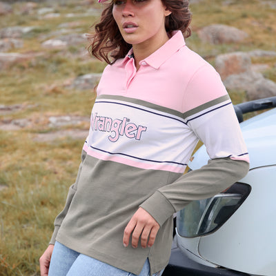 Wrangler Women’s Luella Stripe Rugby