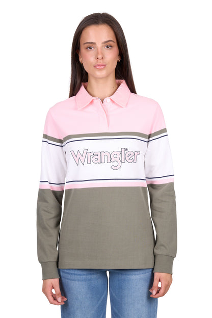 Wrangler Women’s Luella Stripe Rugby