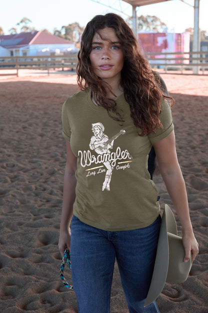 Wrangler Women’s Adriana Short Sleeve Tee