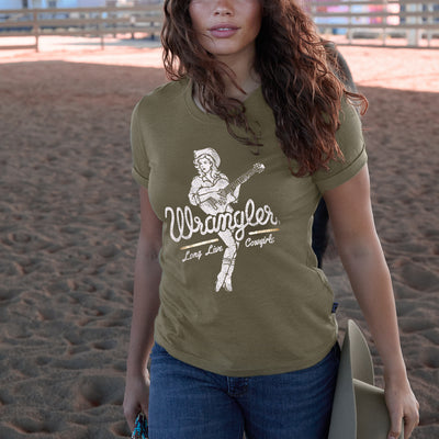 Wrangler Women’s Adriana Short Sleeve Tee