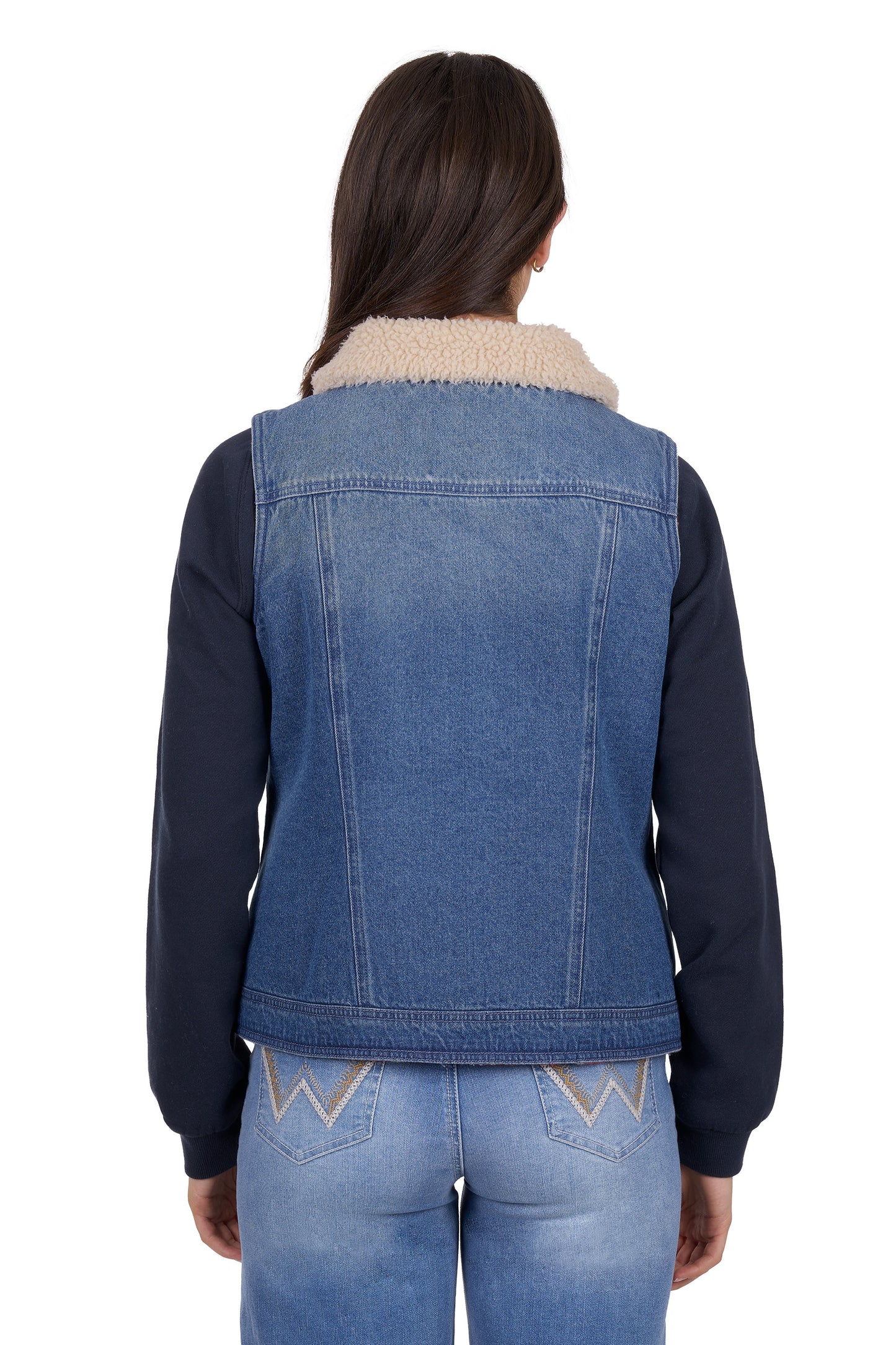 Wrangler Women’s Dixie Reversible Denim Vest