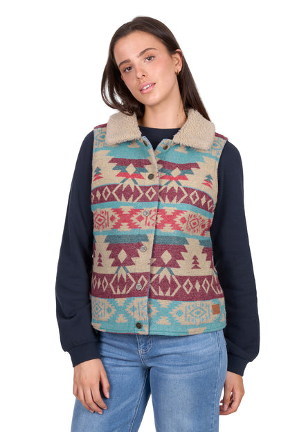 Wrangler Women’s Dixie Reversible Denim Vest