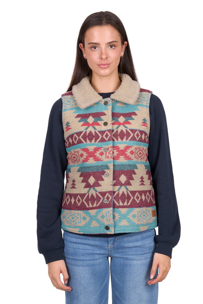 Wrangler Women’s Dixie Reversible Denim Vest