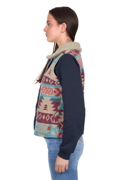 Wrangler Women’s Dixie Reversible Denim Vest