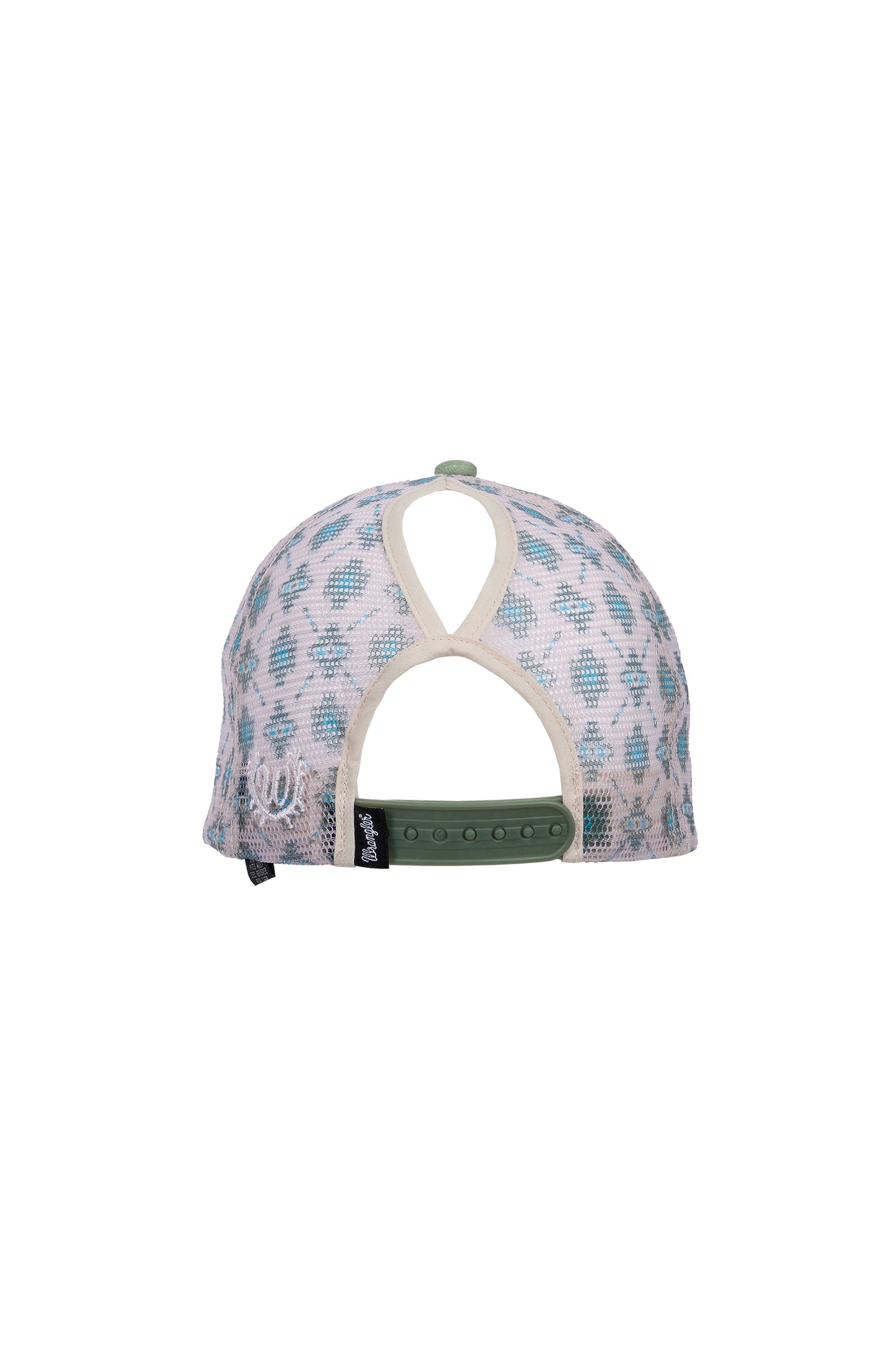 Wrangler Nat High Profile Ponytail Trucker Cap