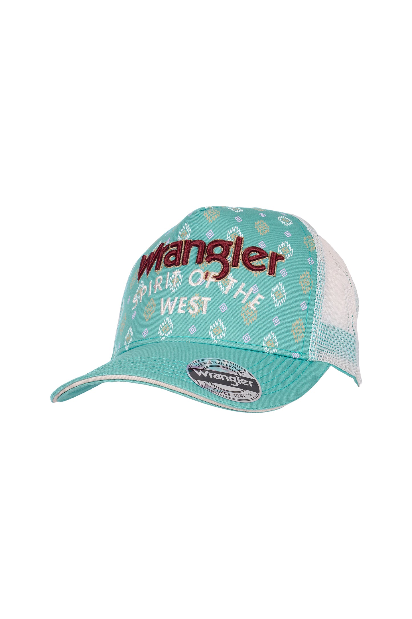 Wrangler Stevie High Profile Ponytail Trucker Cap