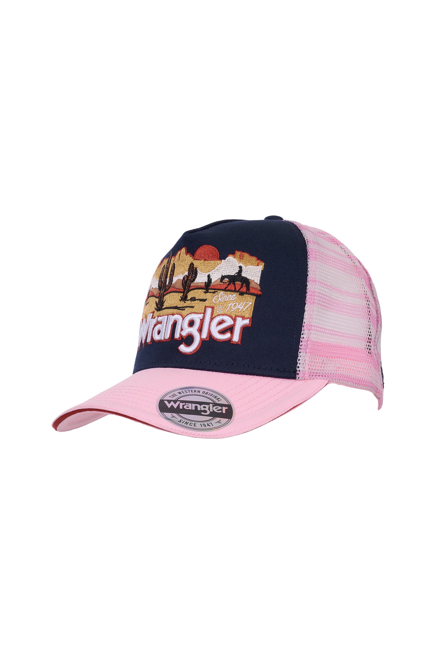 Wrangler Darla High Profile Ponytail Trucker Cap