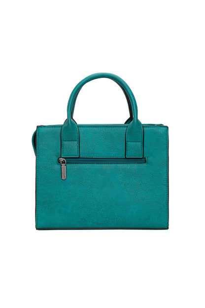 Wrangler Talia Aztec Crossbody Bag - Turquoise