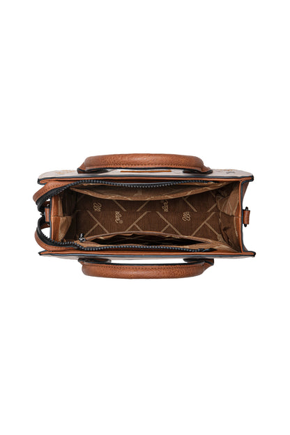 Wrangler Talia Aztec Crossbody Bag - Natural