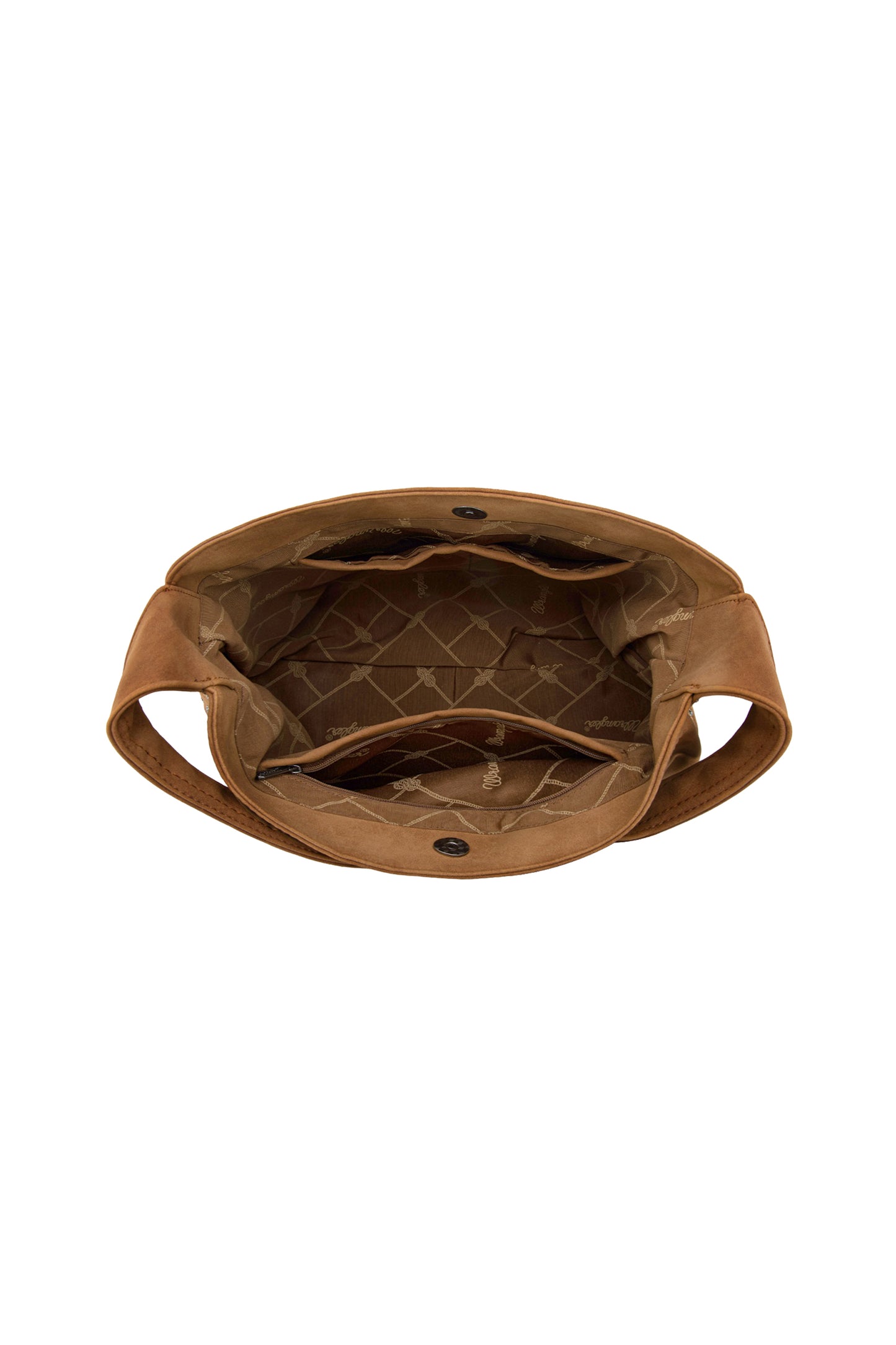 Wrangler Shiloh Fringe Studded Bag - Tan