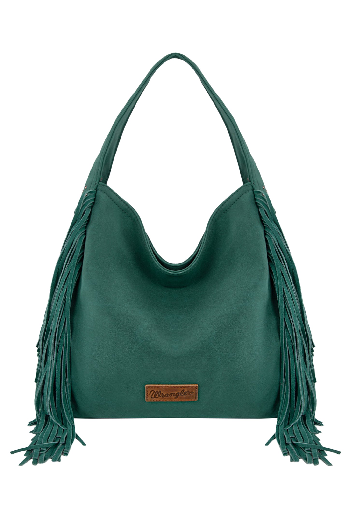 Wrangler Shiloh Fringe Studded Bag - Turquoise