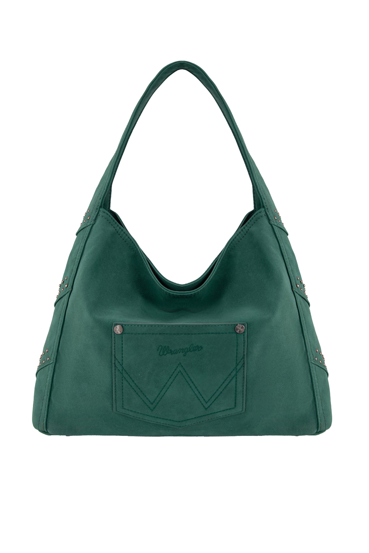 Wrangler Shiloh Fringe Studded Bag - Turquoise