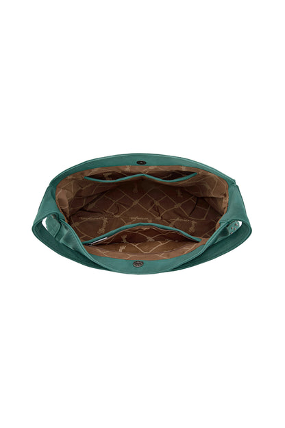 Wrangler Shiloh Fringe Studded Bag - Turquoise