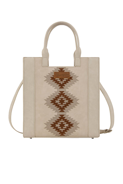 Wrangler Harper Aztec Crossbody Bag - Beige