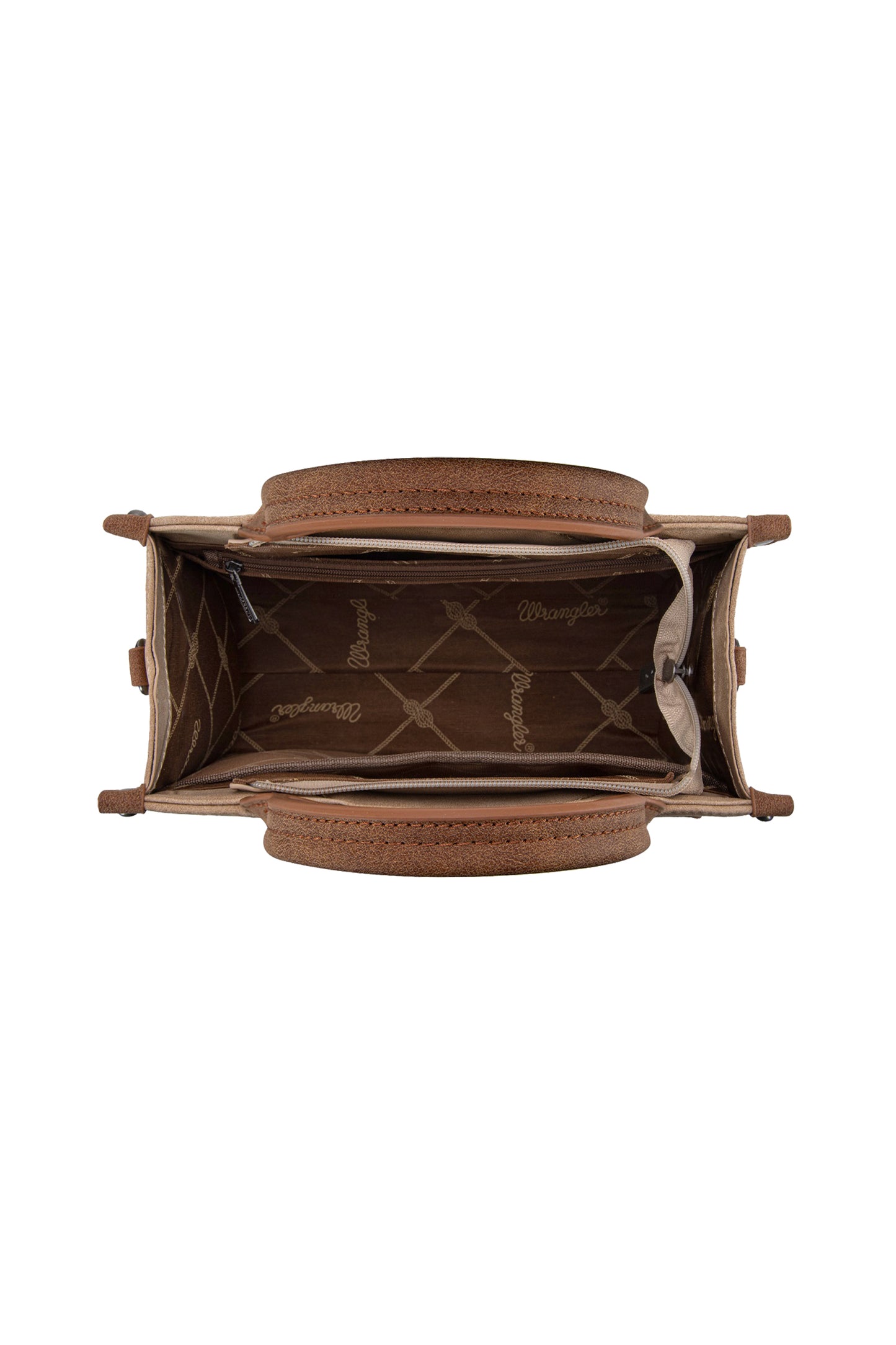 Wrangler Feature Buckle Crossbody Bag - Tan