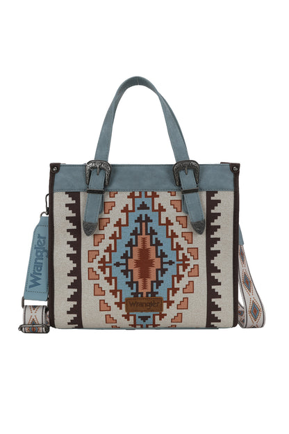 Wrangler Lucia Buckle Handle Bag - Blue