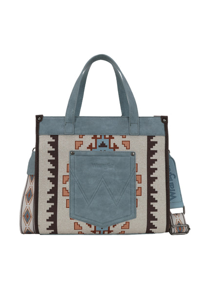 Wrangler Lucia Buckle Handle Bag - Blue