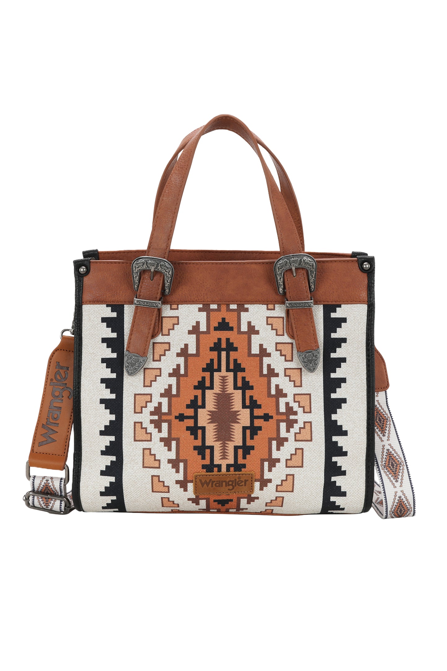 Wrangler Lucia Buckle Handle Bag - Tan