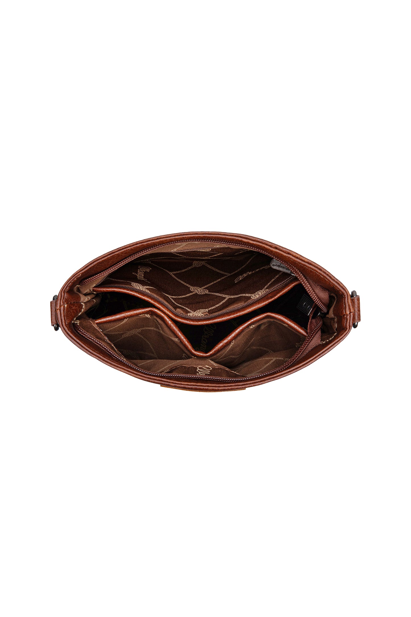 Wrangler Lana Aztec Print Crossbody Bag - Tan