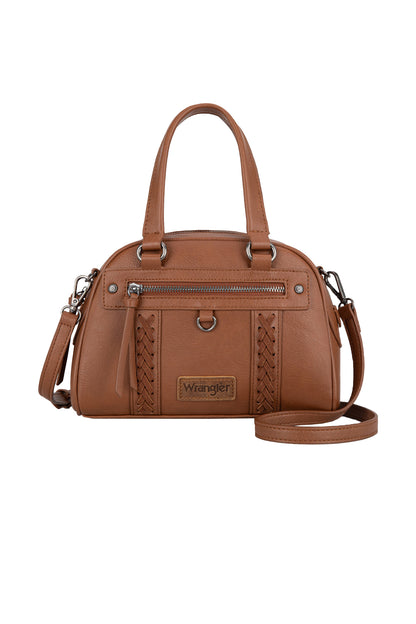 Wrangler Whipstitch Crossbody Bag - Tan