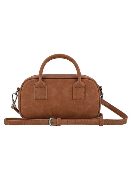 Wrangler Mini Whipstitch Crossbody Bag - Tan