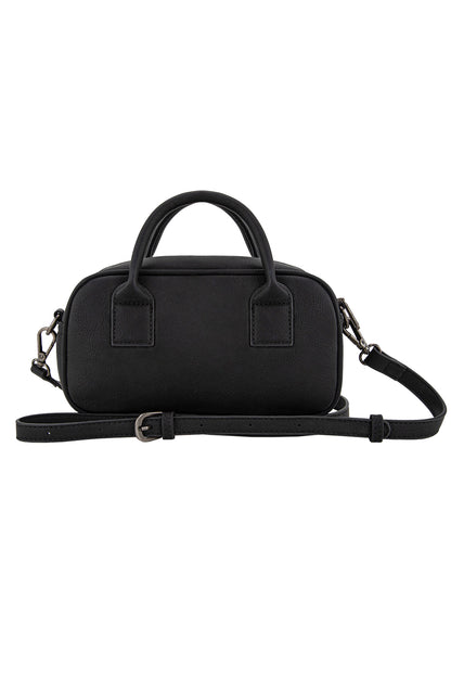 Wrangler Mini Whipstitch Crossbody Bag - Black