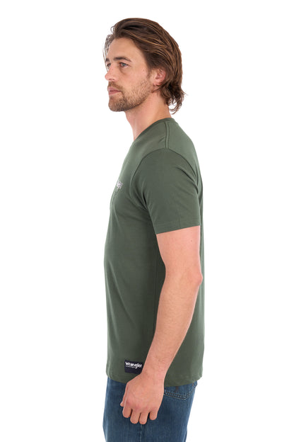 Wrangler Men’s Jay Short Sleeve Tee - Cypress