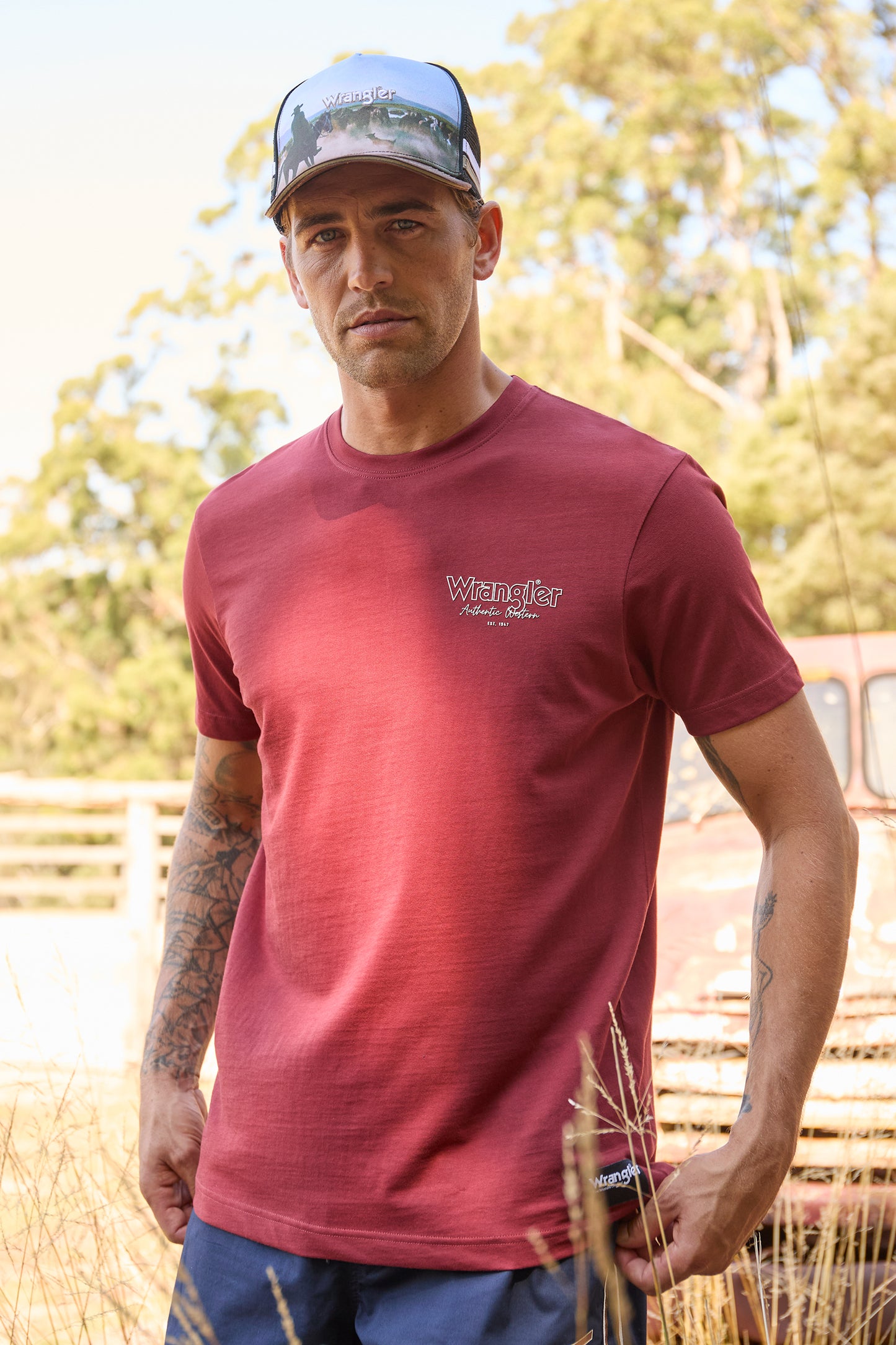Wrangler Men’s Richard Short Sleeve Tee