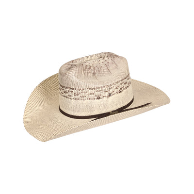 Wrangler Hudson Bangora Hat - Natural/Coffee