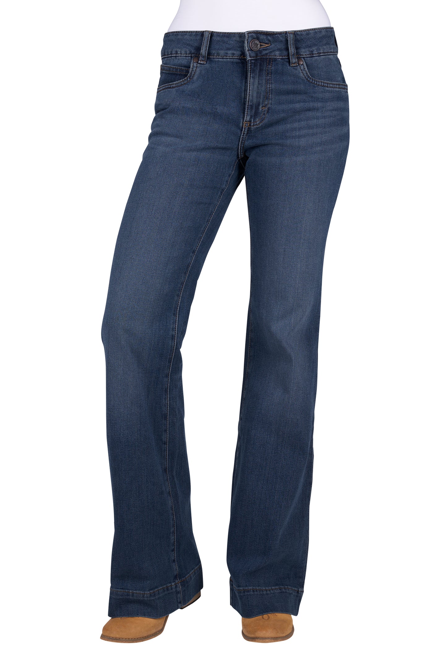 Wrangler Women’s Blair Trouser Jean - Mae - 34” Leg
