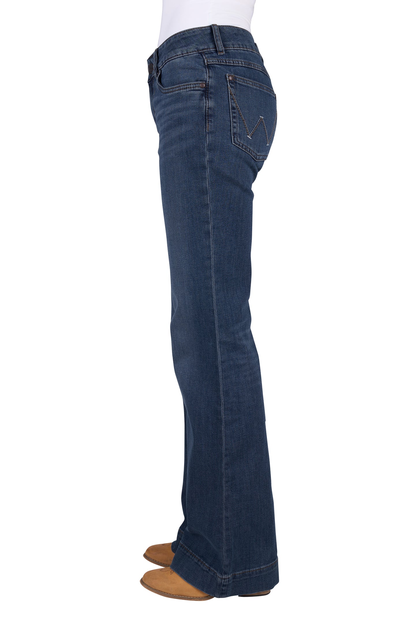 Wrangler Women’s Blair Trouser Jean - Mae - 34” Leg
