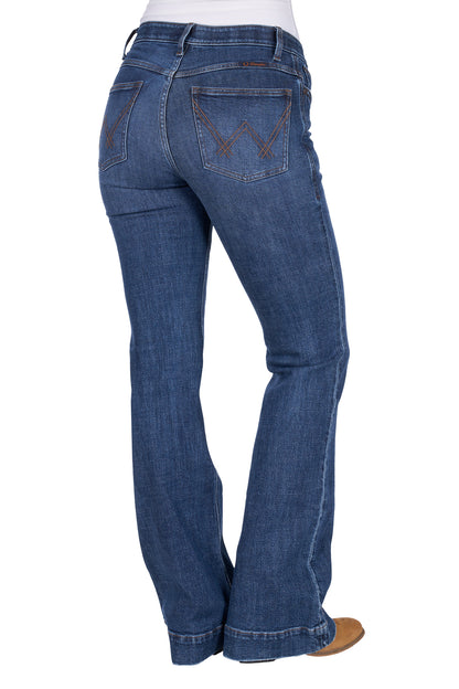 Wrangler Women’s Luna Trouser Jean - Willow - 34” Leg