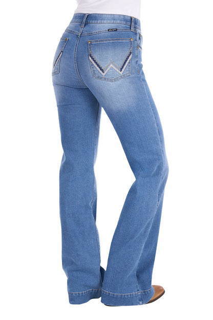 Wrangler Women’s Margo Trouser Jean - Willow