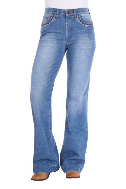 Wrangler Women’s Margo Trouser Jean - Willow