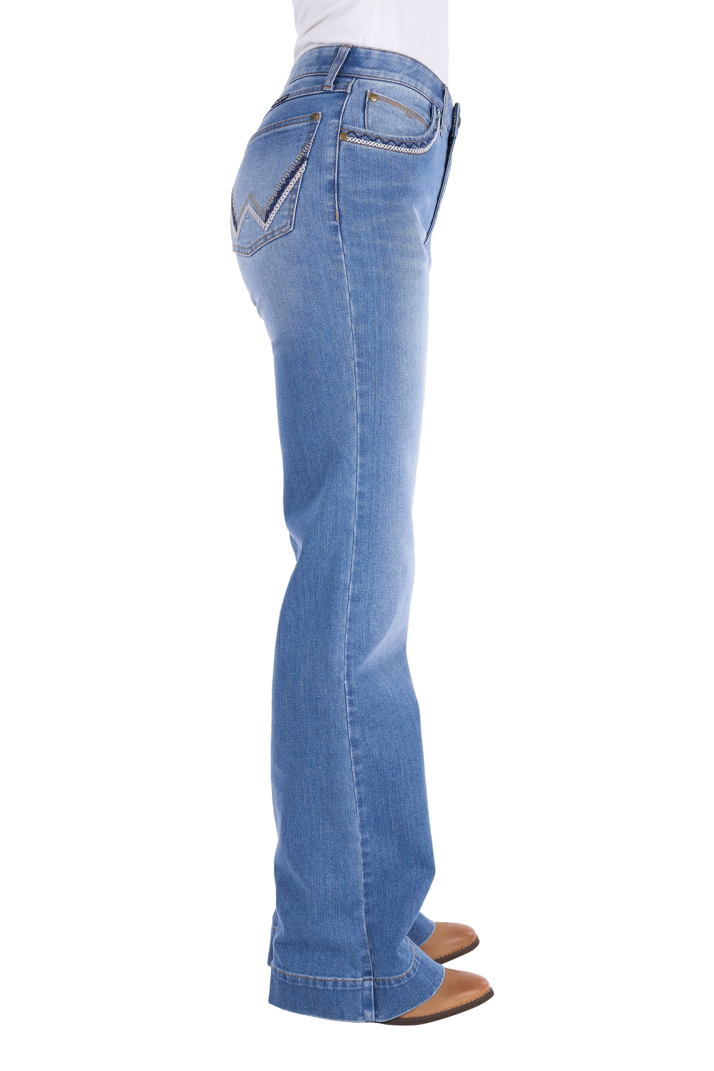 Wrangler Women’s Margo Trouser Jean - Willow