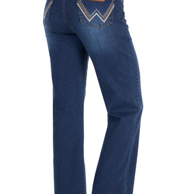 Wrangler Women’s Chloe High Rise Wide Leg Jean - 30" Leg
