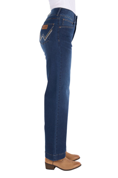 Wrangler Women’s Chloe High Rise Wide Leg Jean - 30" Leg