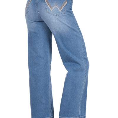 Wrangler Women’s Chloe High Rise Wide Leg Jean XCP2258580 - 30” LEG