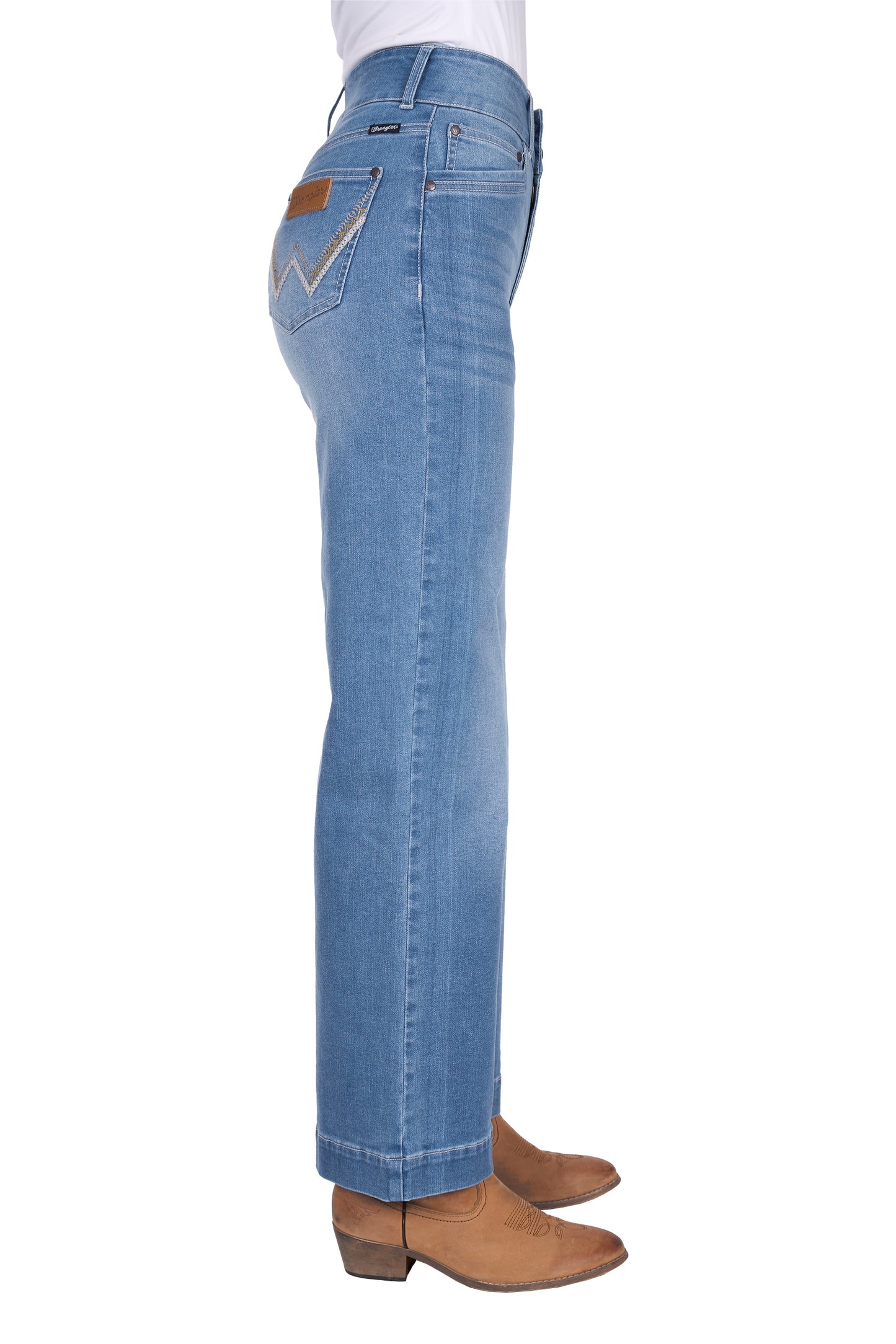 Wrangler Women’s Chloe High Rise Wide Leg Jean XCP2258580 - 30” LEG