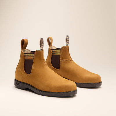 Rossi Boots Booma Vivid Elastic Side Boot - Wheat