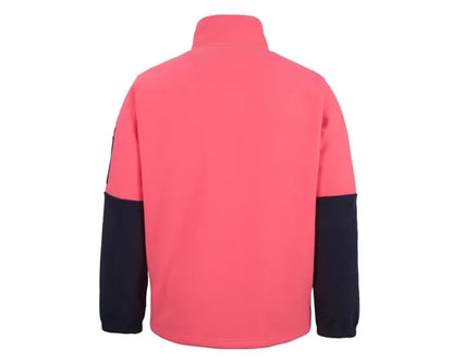 Jb's Adult's Hi Vis 1/2 Zip Polar Fleece