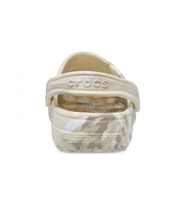 Crocs Unisex Classic Clog - Bone/Multi