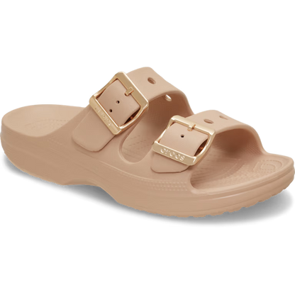 Crocs Saturday Metallic Buckle Sandal - Blush