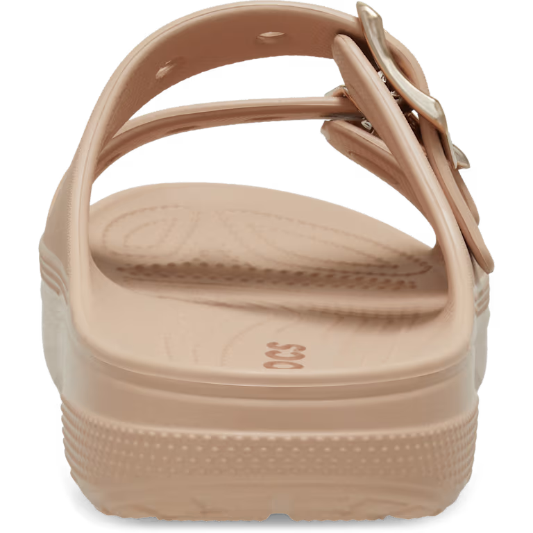 Crocs Saturday Metallic Buckle Sandal - Blush