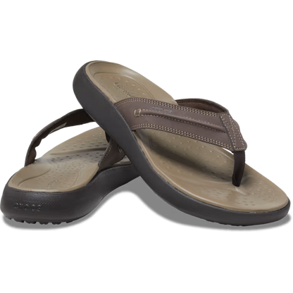 Crocs Yukon Vista Literide Flip - Espresso