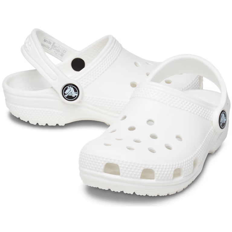 Crocs Toddler Classic Clog - White