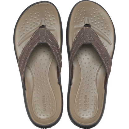 Crocs Yukon Vista Literide Flip - Espresso